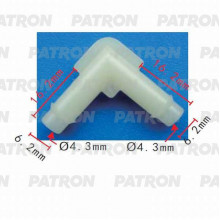 Тройник PATRON Ford / P37-0829