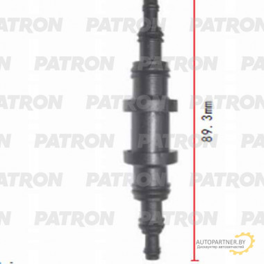 Тройник PATRON Т- образный 10x10x10 / P37-0836