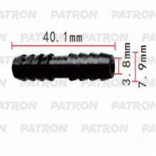 Тройник PATRON Прямой 6x6 / P37-0842