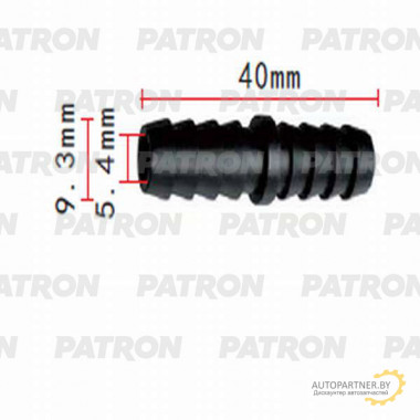 Тройник PATRON Прямой 8x8 / P37-0843