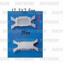 Клипса пластмассовая PATRON AlfaRomeo,Fiat,Lancia,Renault,SsangYong / P37-0902