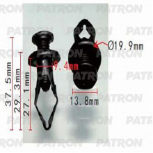 Клипса пластмассовая PATRON Hyundai,Kia / P37-0908