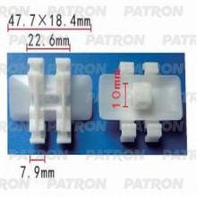 Клипса пластмассовая PATRON MERCEDES / P37-0917