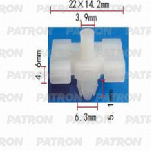 Фиксатор пластиковый PATRON MERCEDES / P37-0921