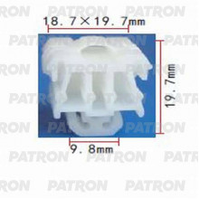 Фиксатор пластиковый PATRON MERCEDES / P37-0922