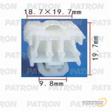 Фиксатор пластиковый PATRON MERCEDES / P37-0922