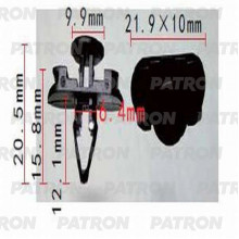 Фиксатор пластиковый PATRON Audi,Seat,Skoda,Volkswagen / P37-0943