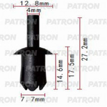 Клипса пластмассовая PATRON MERCEDES / P37-0946