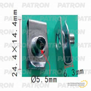 Скоба металлическая PATRON Различные марки / P37-0948