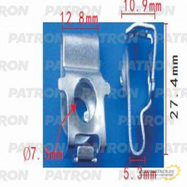 Скоба металлическая PATRON VAG / P37-0952