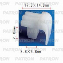 Фиксатор пластиковый PATRON Lexus,Toyota / P37-0986
