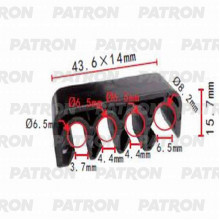 Держатель пластмассовый PATRON Lexus,Toyota / P37-1034