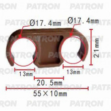 Держатель пластмассовый PATRON Lexus,Toyota / P37-1037