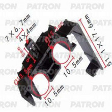 Держатель пластмассовый PATRON TOYOTA / P37-1040