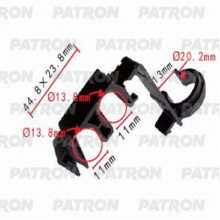Держатель пластмассовый PATRON TOYOTA / P37-1041