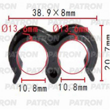 Держатель пластмассовый PATRON Lexus,Toyota / P37-1042