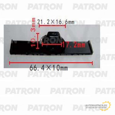 Клипса пластмассовая PATRON Lexus,Toyota / P37-1053