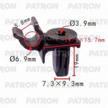 Держатель пластмассовый PATRON Lexus,Toyota / P37-1054