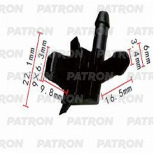Соединитель трубки PATRON  / P37-1061