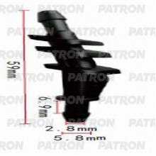 Соединитель трубки PATRON  / P37-1064