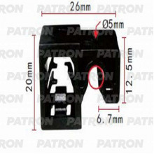 Держатель пластмассовый PATRON Lexus,Toyota / P37-1071