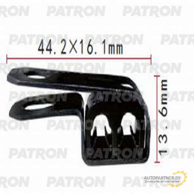 Держатель пластмассовый PATRON  / P37-1073