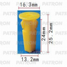 Фиксатор пластиковый PATRON TOYOTA / P37-1082
