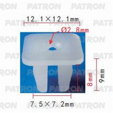 Фиксатор пластиковый PATRON Acura,Honda / P37-1119