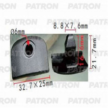 Клипса пластмассовая PATRON Subaru / P37-1136