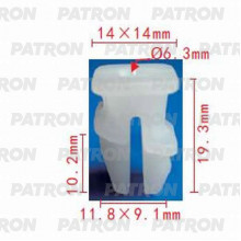 Фиксатор пластиковый PATRON NISSAN / P37-1144