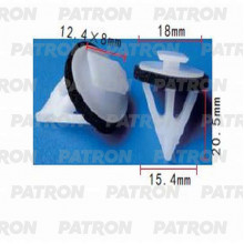 Клипса пластмассовая PATRON Lexus,Toyota / P37-1162
