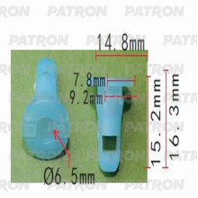 Фиксатор пластиковый PATRON Infiniti,Nissan / P37-1206