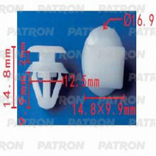 Клипса пластмассовая PATRON Mazda / P37-1217