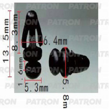 Клипса пластмассовая PATRON Ford / P37-1223