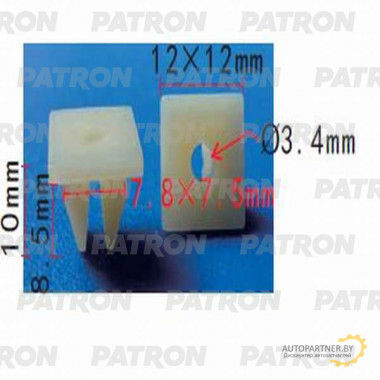 Фиксатор пластиковый PATRON Hyundai,Kia / P37-1224
