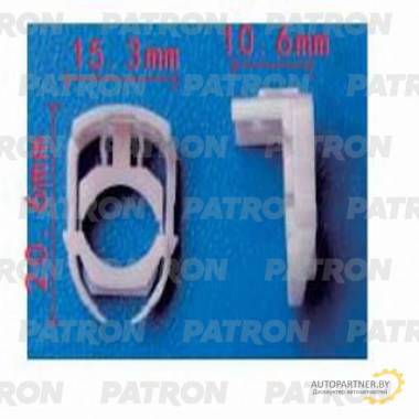 Клипса пластмассовая PATRON Ford / P37-1243