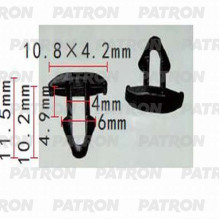 Клипса пластмассовая PATRON Lexus,Toyota / P37-1250