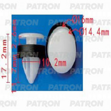 Клипса пластмассовая PATRON Ford / P37-1253
