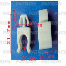 Держатель пластмассовый PATRON Ford / P37-1261