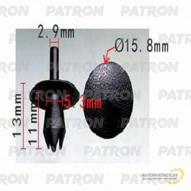 Клипса пластмассовая PATRON Opel / P37-1265