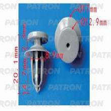 Клипса пластмассовая PATRON GM / P37-1279