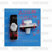 Клипса пластмассовая PATRON Acura,Honda / P37-1284