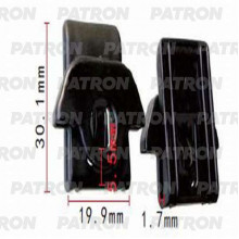 Скоба пластиковая PATRON Infiniti,Nissan / P37-1330
