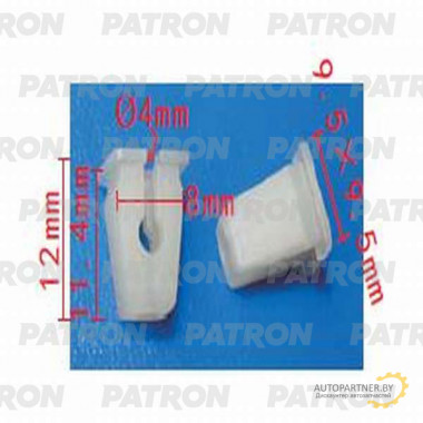 Фиксатор пластиковый PATRON Chevrolet,Daewoo,GM,Opel / P37-1341
