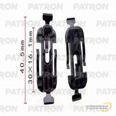 Клипса пластмассовая PATRON Audi,Seat,Skoda,Volkswagen / P37-1342
