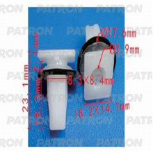 Фиксатор пластиковый PATRON Hyundai, Kia / P37-1344