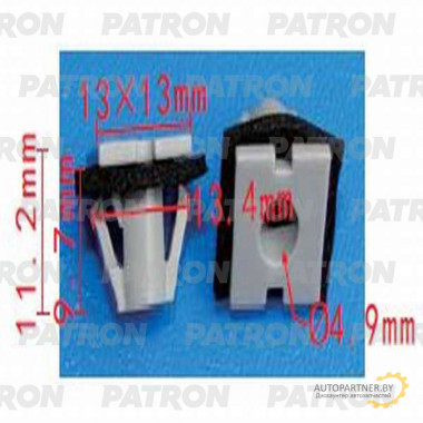 Фиксатор пластиковый PATRON Hyundai,Kia / P37-1354