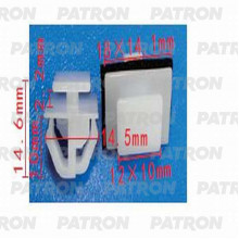 Клипса пластмассовая PATRON Hyundai, Kia / P37-1357