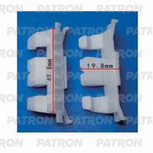 Скоба пластиковая PATRON Hyundai,Kia / P37-1367