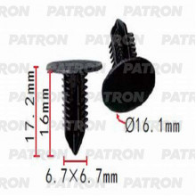 Клипса пластмассовая PATRON Lexus,Toyota / P37-1382